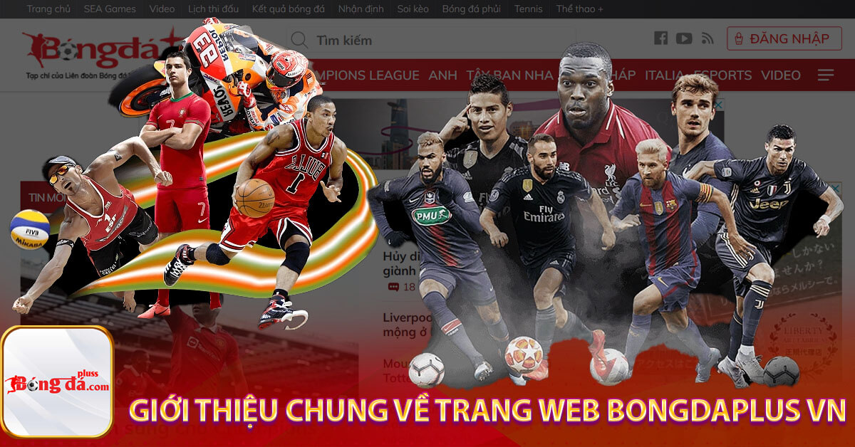 Giới thiệu chung về trang web Bongdaplus VN