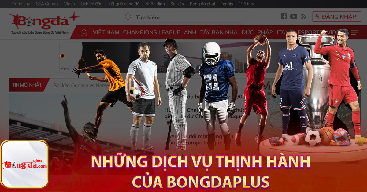 Những dịch vụ thịnh hành của Bongdaplus