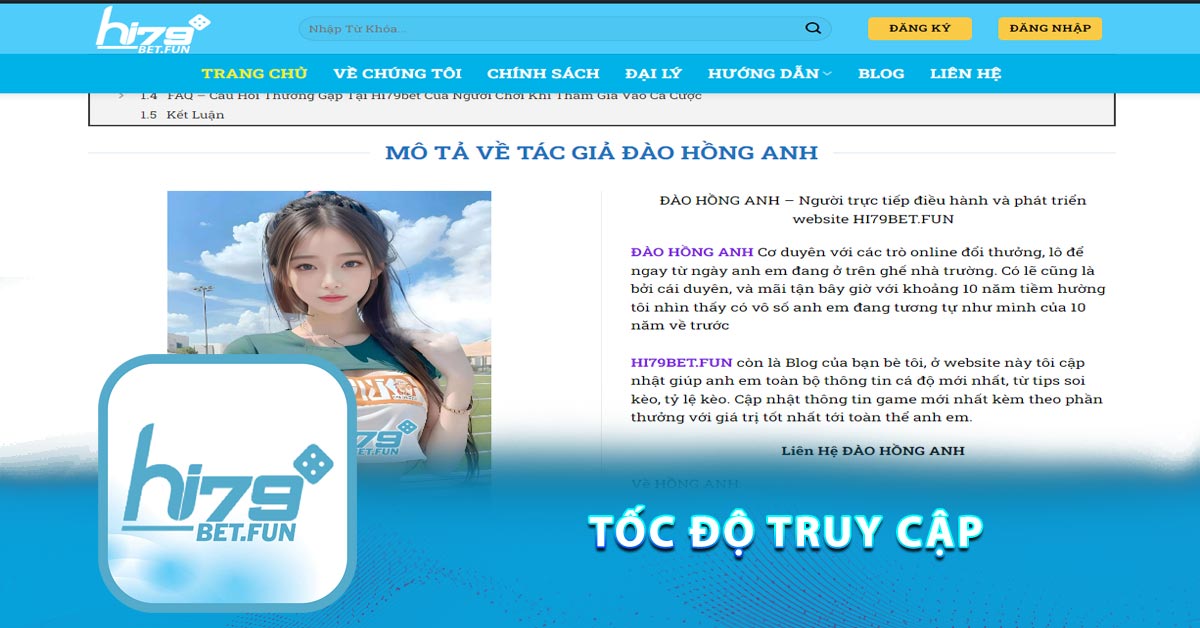 Tốc độ truy cập